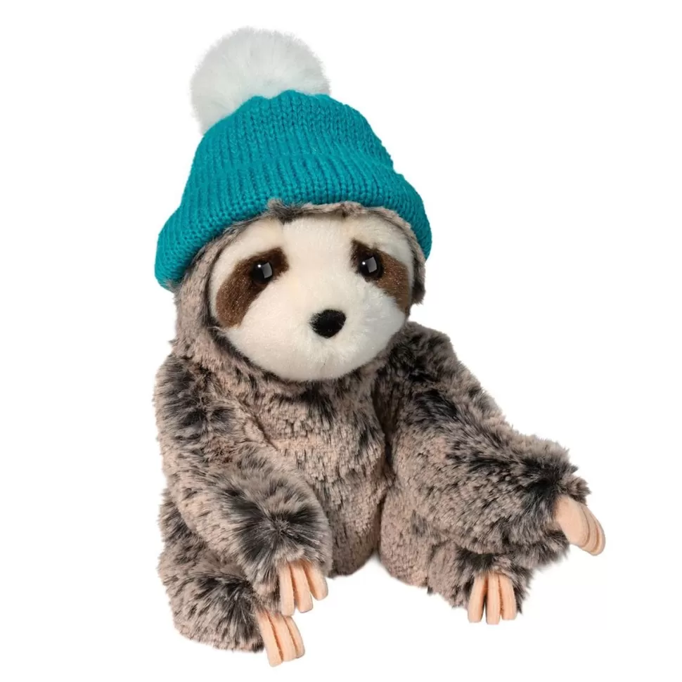 Clearance Blitzen Sloth With Winter Hat Jungle & Zoo