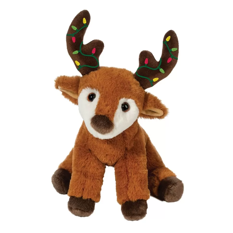 Discount Brighty Reindeer With Light Bulb Antlers Wildlife