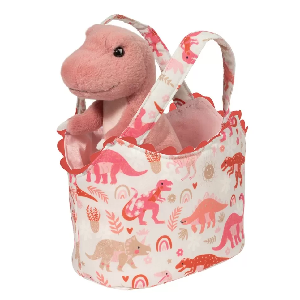 Sale Dino Love Sassy Sak With Pink T-Rex Sassy Pet Saks