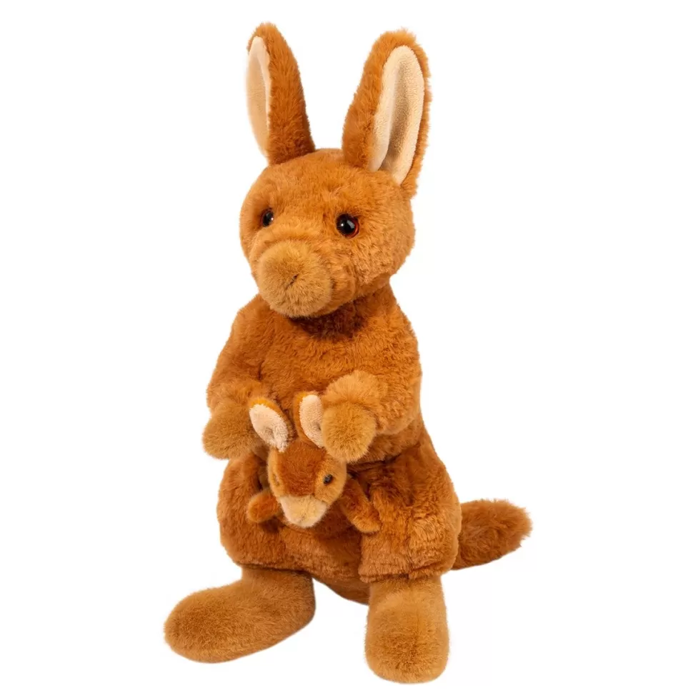 Clearance Kira Kangaroo With Joey Finger Puppet Wildlife