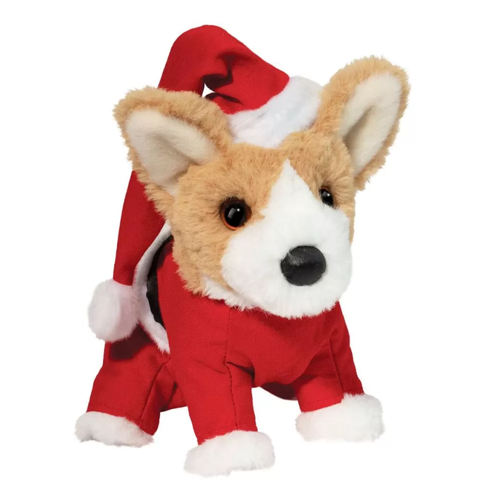 Shop Mini Soft Corgi In Santa Suit Dogs