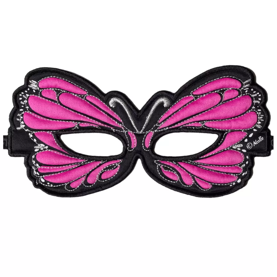 Outlet Pink Monarch Butterfly Fantasy Mask Dreamy Dress-Ups