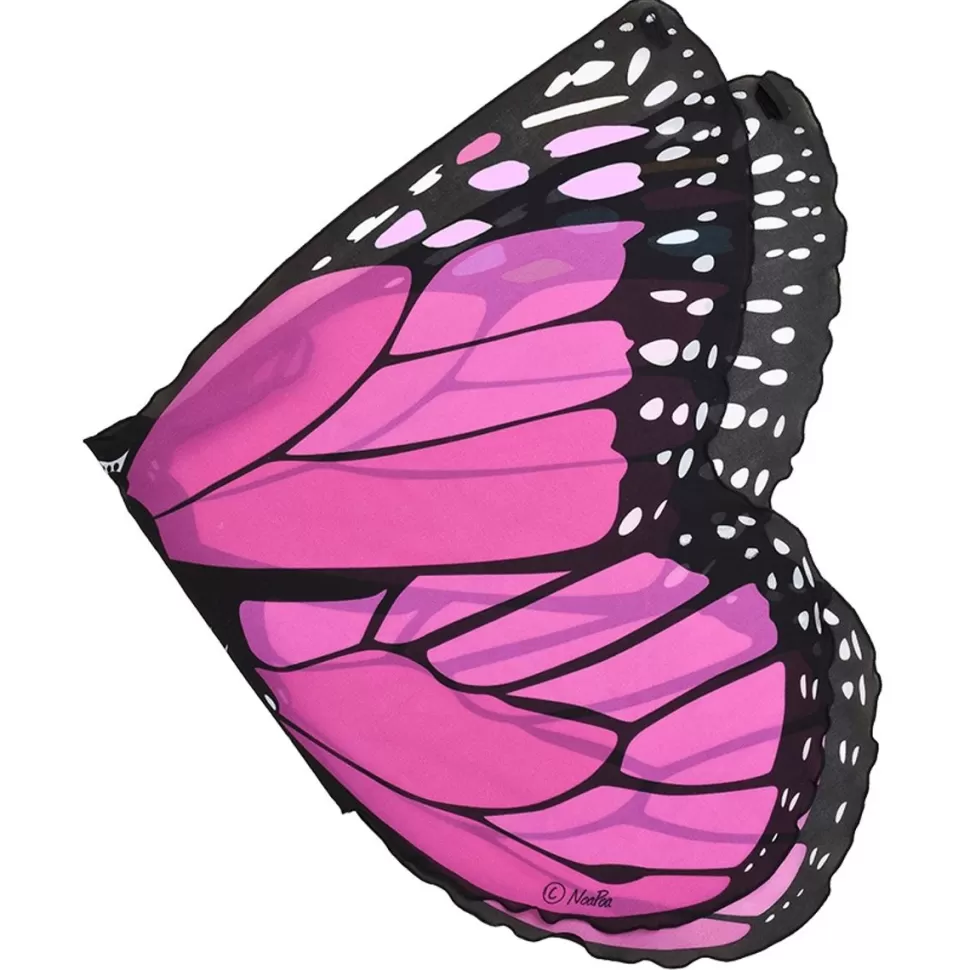 Hot Pink Monarch Butterfly Fantasy Wings Dreamy Dress-Ups