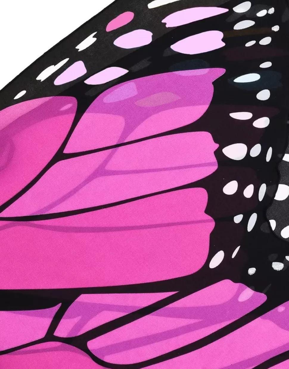 Hot Pink Monarch Butterfly Fantasy Wings Dreamy Dress-Ups