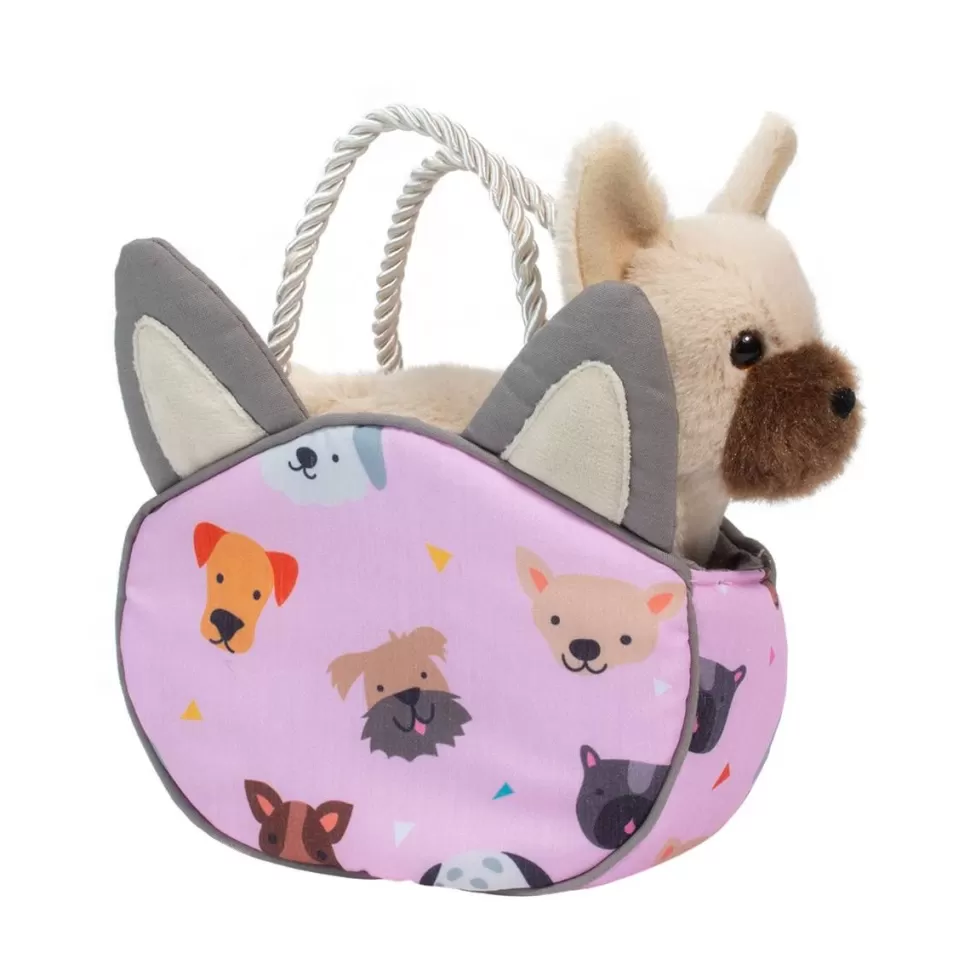 Fashion Puppy Pawty Sassy Sak With French Bulldog Sassy Pet Saks