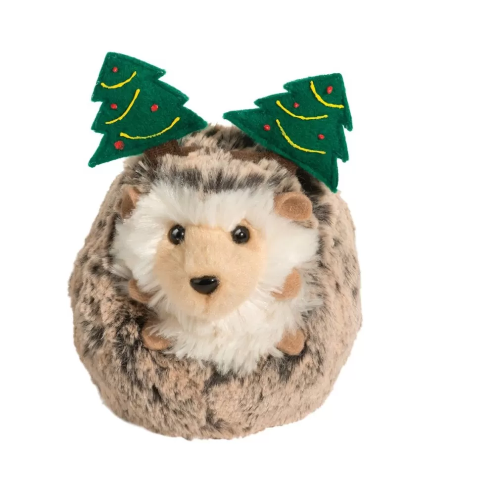 Sale Spunky Holiday Hedgehog With Tree Headband Wildlife